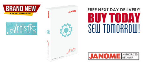 Janome artistic digitizer - janome,