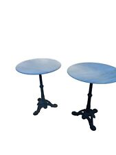 Coppia Di Tavolini Da Bistrot