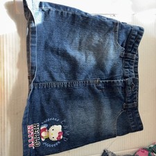 Gonna da campeggio in denim