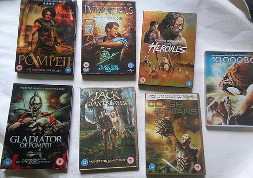 Dvds mythological - x,