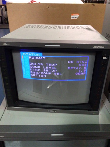 Sony trinitron pvm - sony, pvm-14l5
