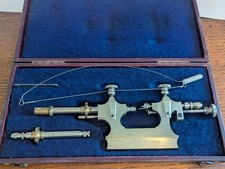 Jacot Tornio Strumento / Tour a Pivoter, 2 Teste + Arco, Scatola, Strumento Orologiaio