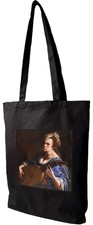 Borsa shopper con motivo