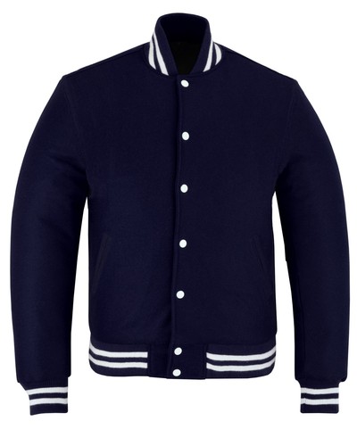 Bomber varsity navy tutta - tutta, lana