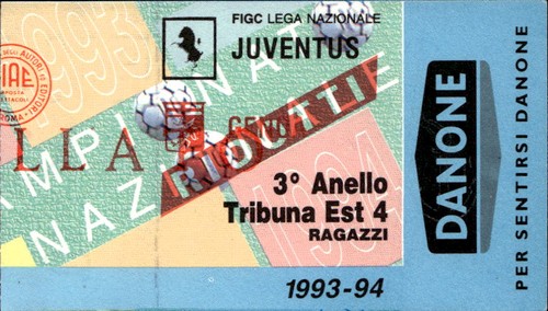 Biglietto stadio juventus - biglietto,