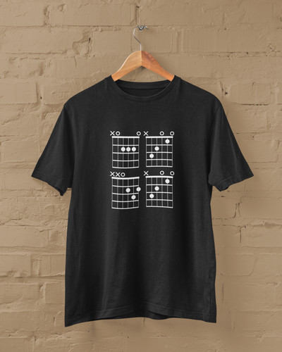 Shirt accordi chitarra - accordi, di