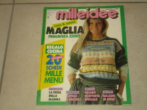 Milleidee maggio 1989 lana - ,