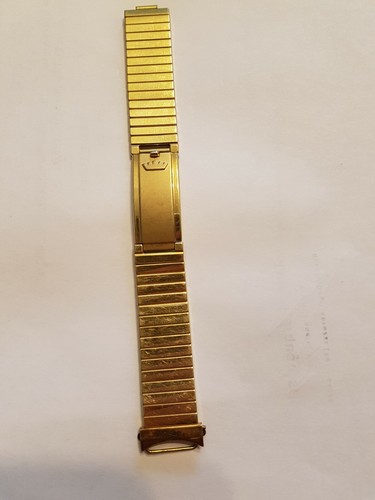 Bracciale acciaio laminato oro