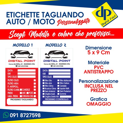 1000 etichette adesivi - etichette,