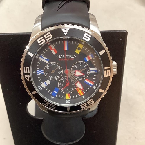 Nautica chronograph watch - nautica,