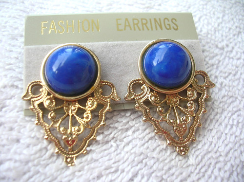 Orecchini goccia vintage - a,