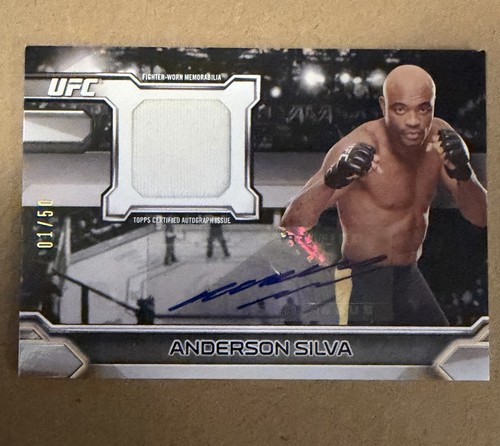 2016 topps ufc knockout auto - topps,