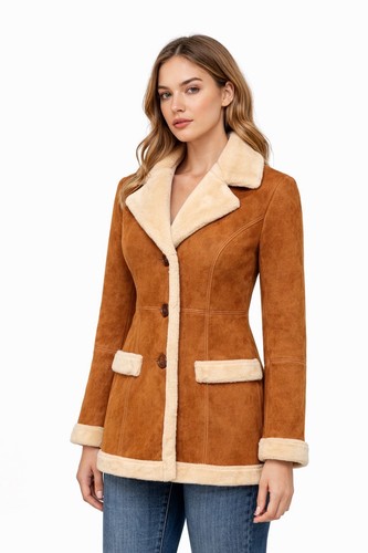 Cappotto donna pelle