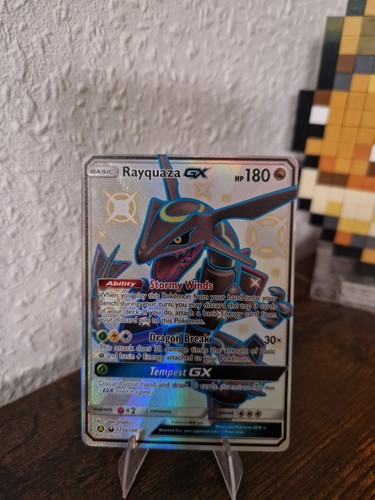 Pokémon rayquaza shiny - pokémon, gx