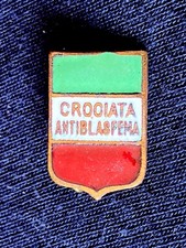 Spilla da Bavero - Cimice anni '30 - Crociata Antiblasfema - Ventennio