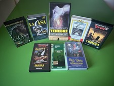 Lotto Film Horror 8 VHS Cult Movie Dario Argento Sam Raimi L’Esorcista Dracula