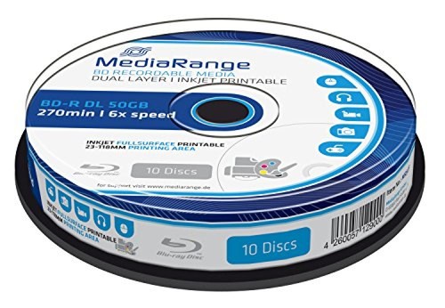 Blu ray mediarange - 10, bd-r