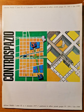 CONTROSPAZIO mensile architettura urbanistica dicembre 1977 numero 6 rivista