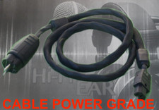 CAVO DI ALIMENTAZIONE PWGRADE 1,5mt HI-END 100% Ofc 7N Hi-Res SCHERMATO EMI TNT