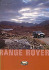 Range Rover 4.6 4.0 2.5DT SE HSE Original UK Sales Brochure 1995-96 No. RR52/95
