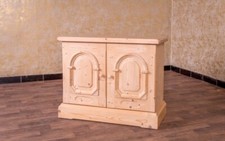 Voglauer Cassettiera Con Mensole Chiaro Antico Anno 1900 Casolare