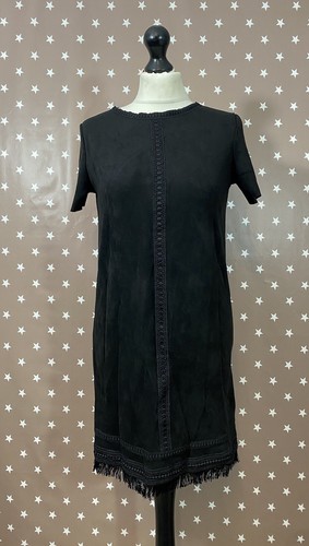 Abito zara nero - abito, ecopelle