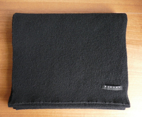 Sciarpa lana sisley nera - sciarpa,