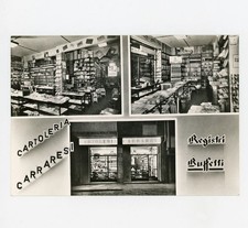 Pisa Cartoleria Carraresi Buffetti Via Colombo Cartolina Foto Vintage