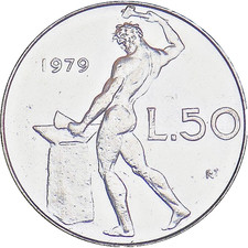 50 lire Dio Vulcano del 1979