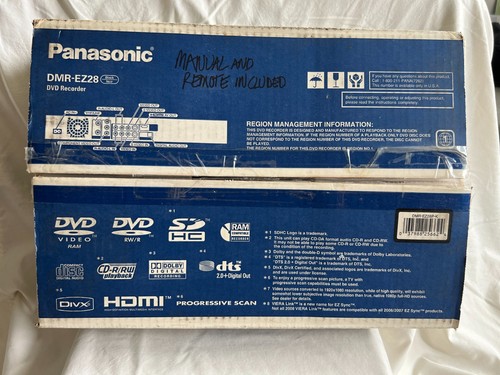 Panasonic dvd recorder - panasonic,
