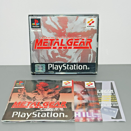Ps1 metal gear solid pal - ps1,