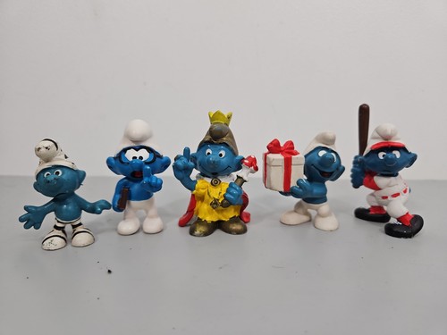 Lotto figurine puffo vintage - figurine,