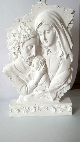 Sacra famiglia statua - statua, gesso