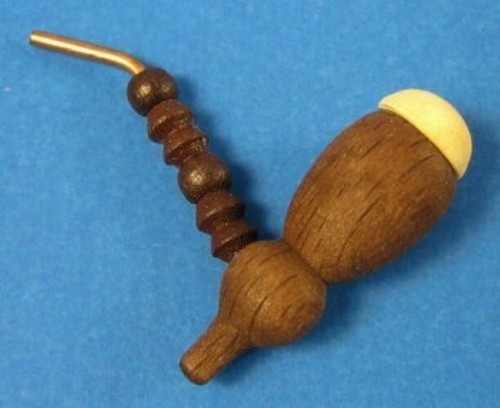 Pipa legno marrone 1 - marrone,
