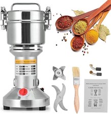 Mulino Elettrico per Grano 500g Spezia Superfine Macina Spezie Grinder Mulino