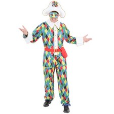 Costume Arlecchino Vestito