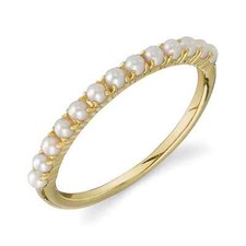 Anello perla oro - in,