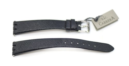 Bulgari black leather strap - bulgari,