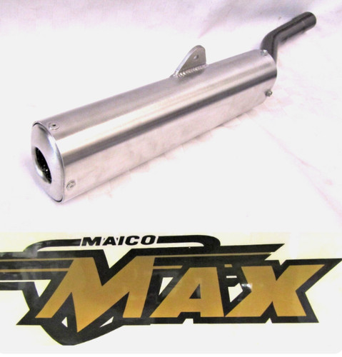 Silenziatore maico 1981 490cc - silenziatore,