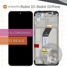 DISPLAY XIAOMI REDMI 10 21061119AG DG / REDMI 10 PRIME SCHERMO + FRAME LCD VETRO