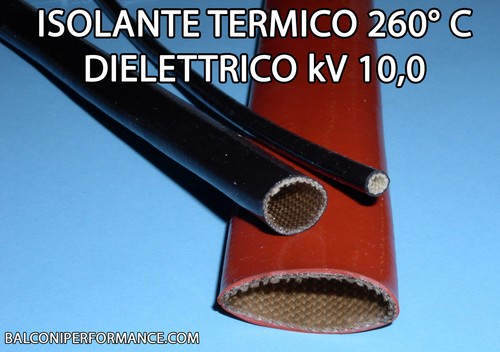 Guaina isolante vetro - guaina, silicone