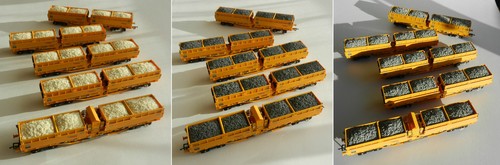 Resin wagon loads for dapol - for,