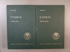 ERODOTO - STORIE - EDIZIONE COMPLETA IN DUE VOLUMI - DEAGOSTINI - 1959