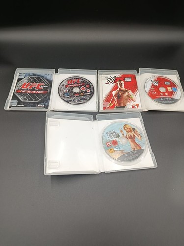 Lote juegos ps3 ufc - juegos, wwe
