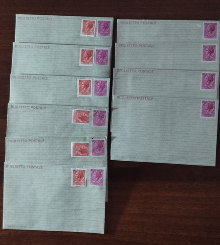 Lotto biglietti postali - lotto,