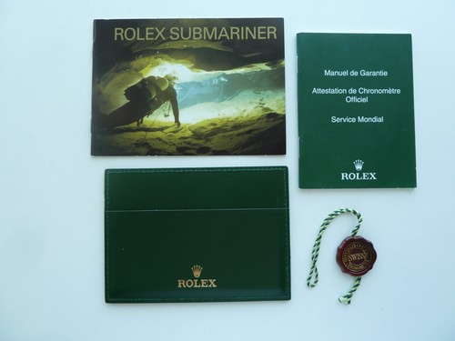 Rolex submariner libretto set - rolex,