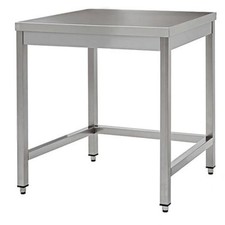 Tavolo 80x60x85 acciaio inox