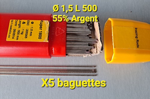 Baguettes brasage haute - 5,