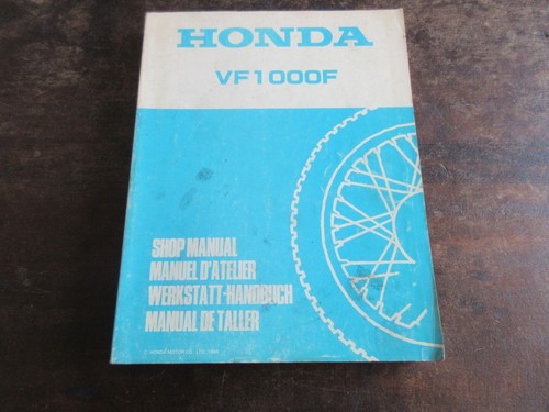Honda vf1000f 1984 oem - honda,