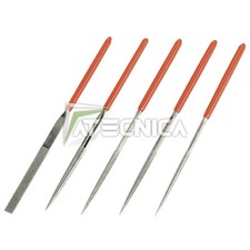 Serie di 5 lime diamantate per